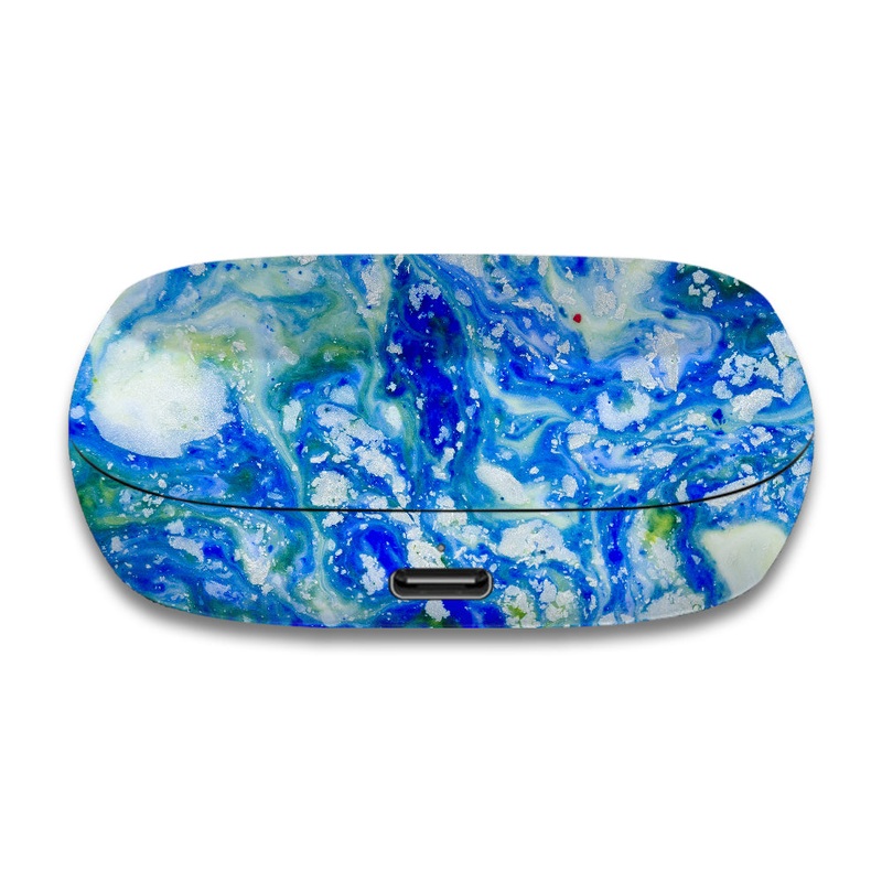 Blue Acid Marble - Jabra Elite 7 Active Skin