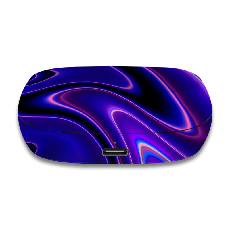 Darkblue Liquid Marble - Jabra Elite 7 Active Skin