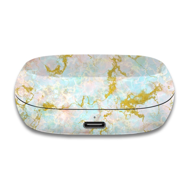 Glitter Gold Marble - Jabra Elite 7 Active Skin