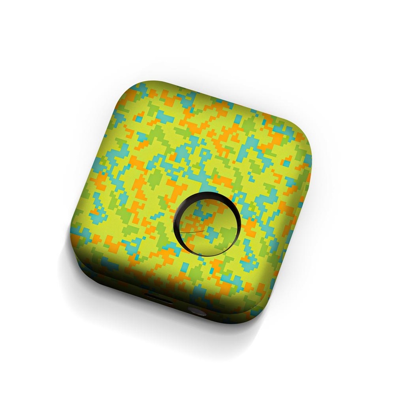 Green Glitched Pattern Camo - Nothing Ear 1 Skin