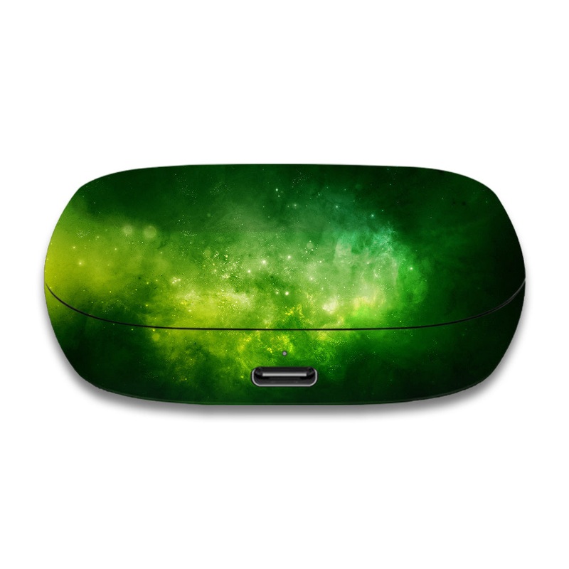 Green Space Nebula - Jabra Elite 7 Active Skin