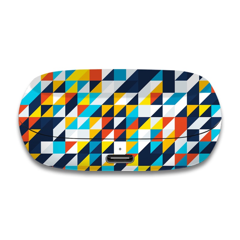 Mosaic Triangle Pattern - Jabra Elite 7 Active Skin