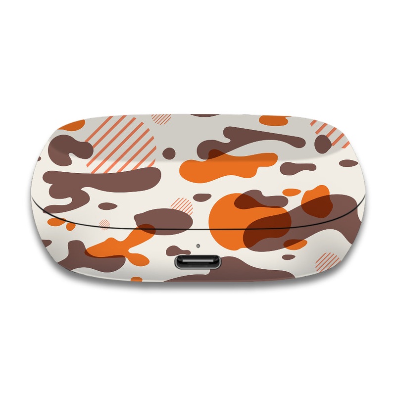 Orange Modern Camo - Jabra Elite 7 Active Skin