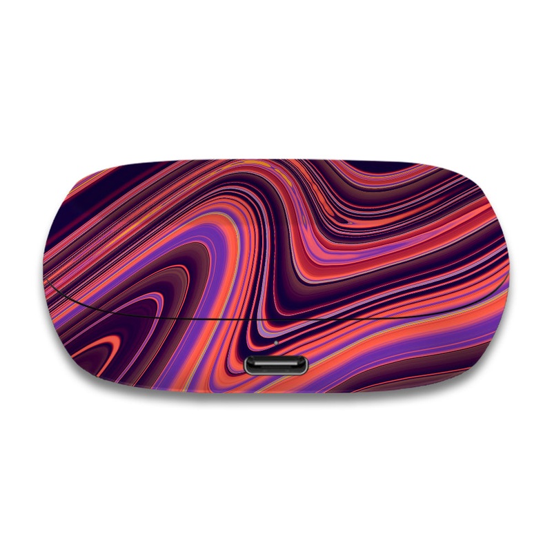 Purple Liquid Marble - Jabra Elite 7 Active Skin