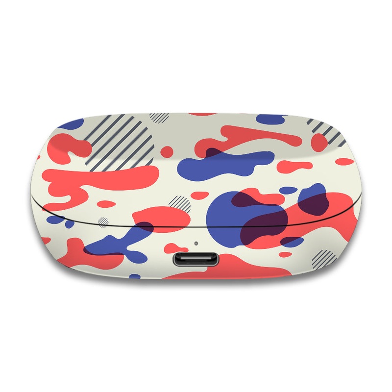 Red Modern Camo - Jabra Elite 7 Active Skin