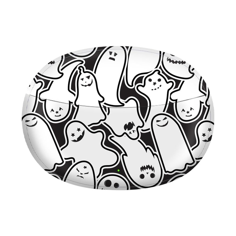 White Halloween Pattern - Realme Buds Air 3 Neo Skin