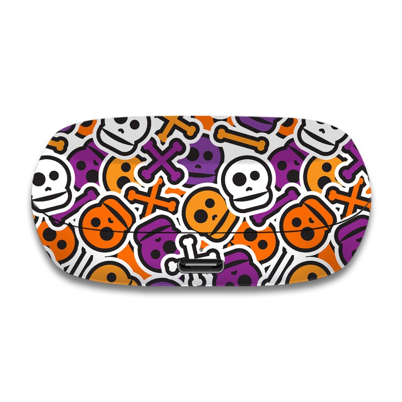 Skull Halloween Pattern - Jabra Elite 7 Active Skin