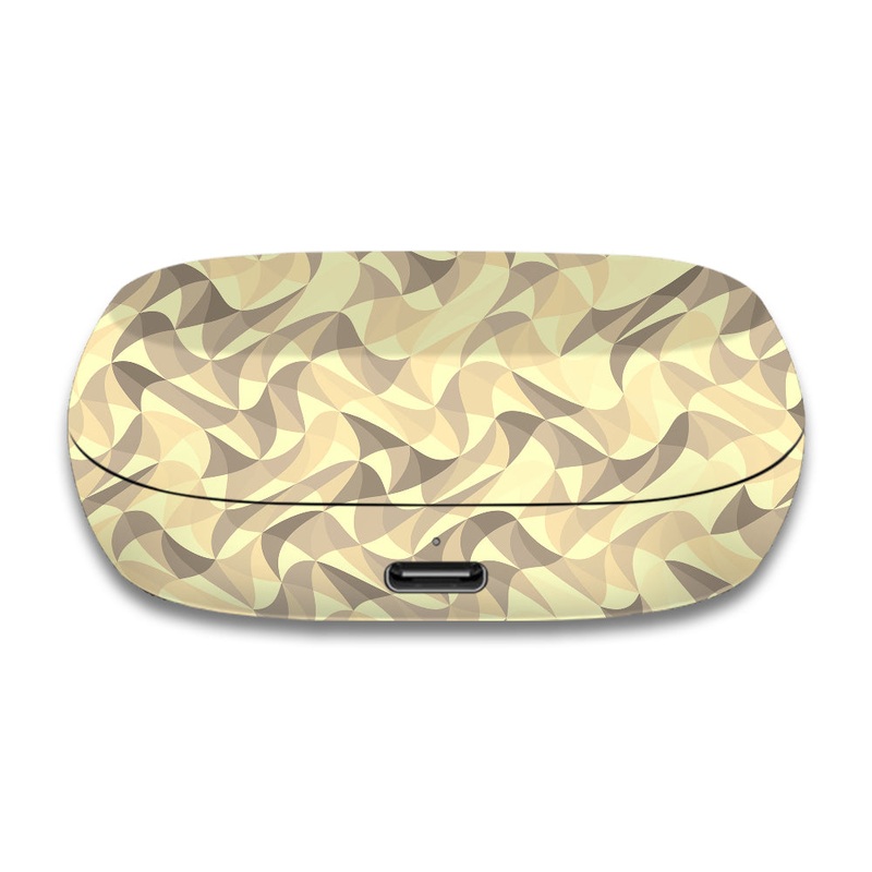 Wave Mosaic Peach - Jabra Elite 7 Active Skin