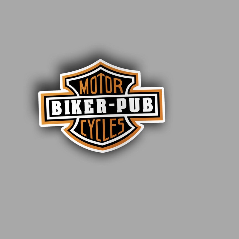 Biker's Pub - Sticker