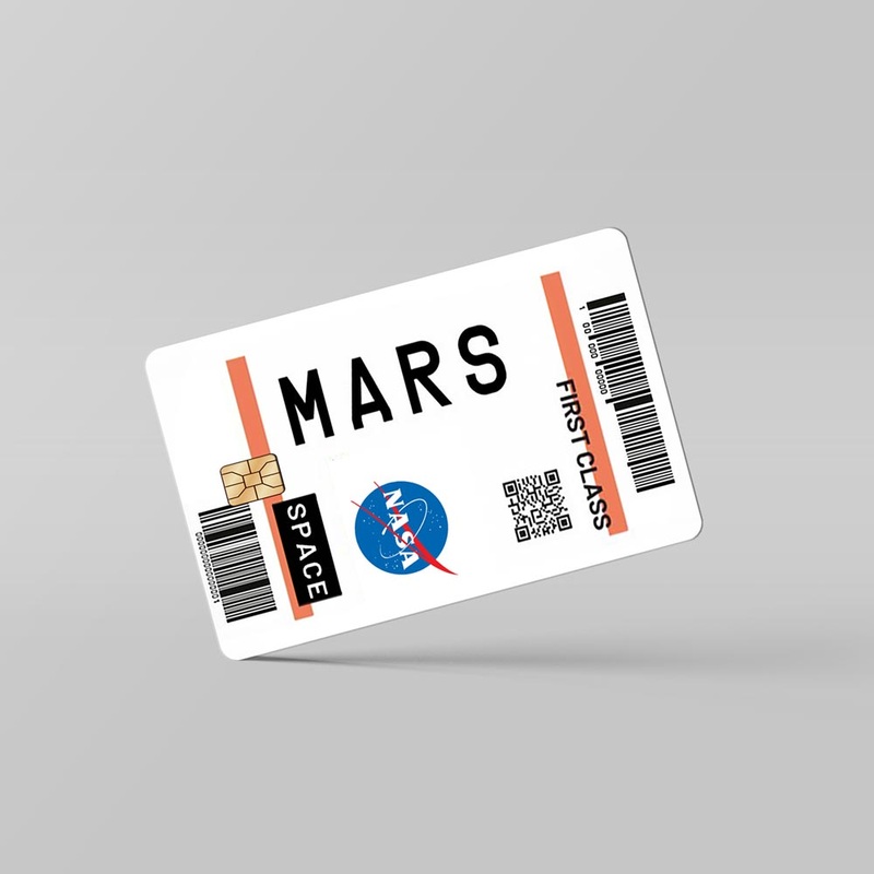 Mars Card - Debit & Credit Card Skin