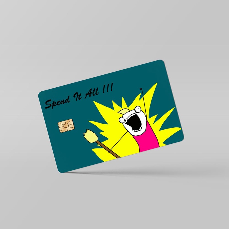 Spend it All - Debit & Credit Card Skin