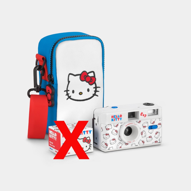 Hello Kitty Classic FC-11 35mm Camera and Bag Gift Box (Open Box)