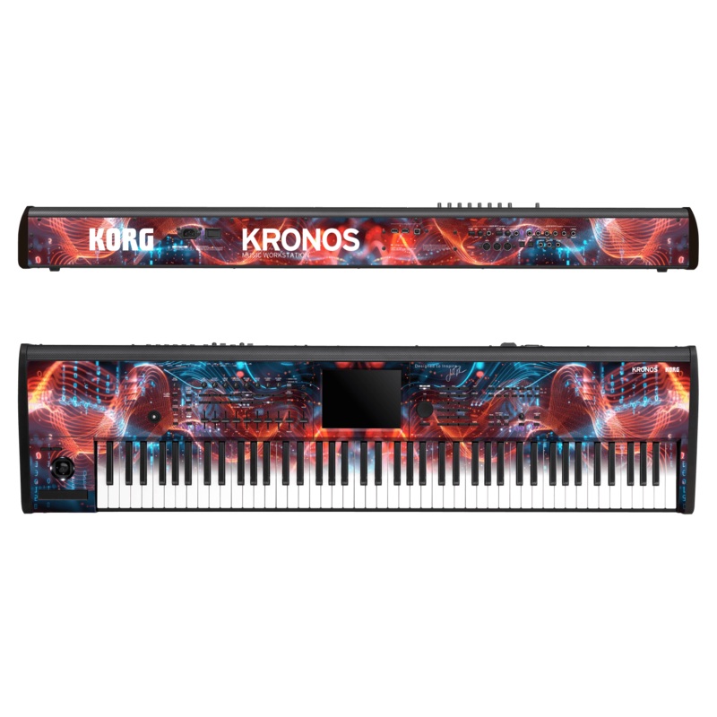 KORG Kronos 2 Music Workstation (88 keys) Jordan Rudess - Dreamscape Resonance Skin