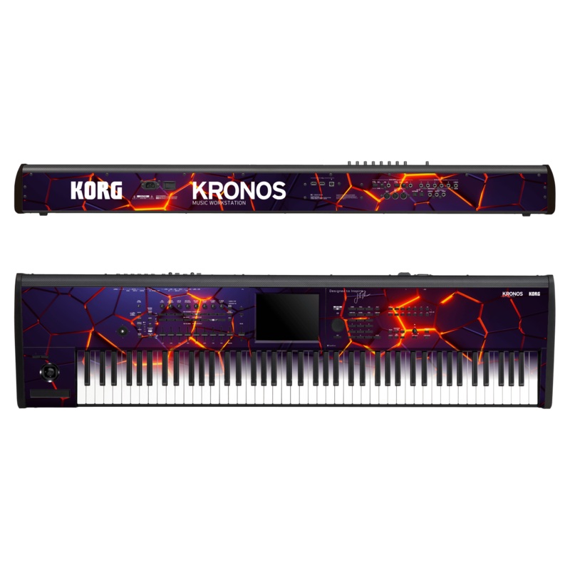KORG Kronos 2 Music Workstation (88 keys) Jordan Rudess - The Core Skin
