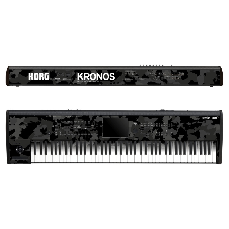 KORG Kronos 2 Music Workstation (88 keys) SIGNATURE DARK SLATE Camouflage Skin