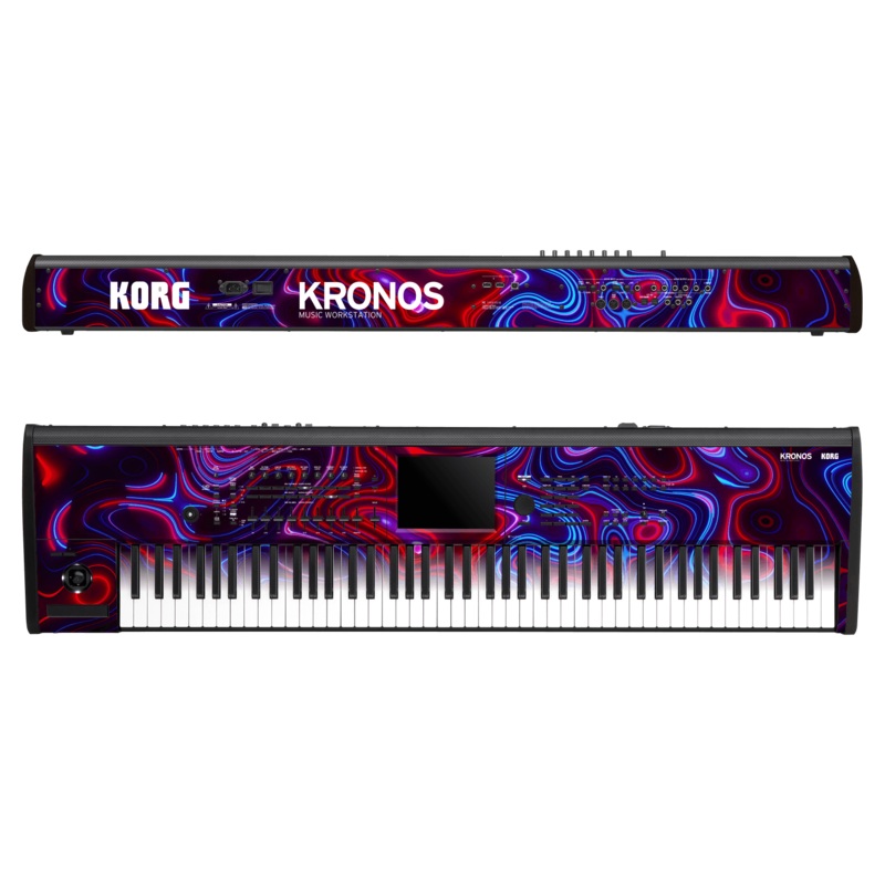 KORG Kronos 2 Music Workstation (88 keys) SIGNATURE Flux Fusion Skin