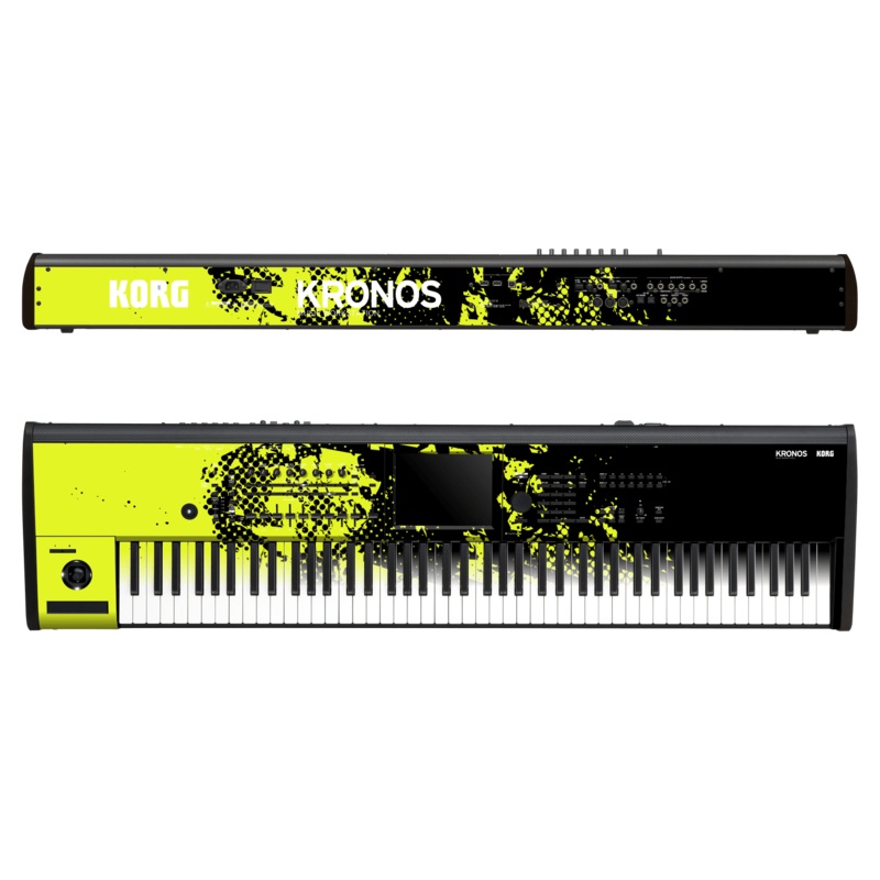 KORG Kronos 2 Music Workstation (88 keys) SIGNATURE Grungetrace Skin