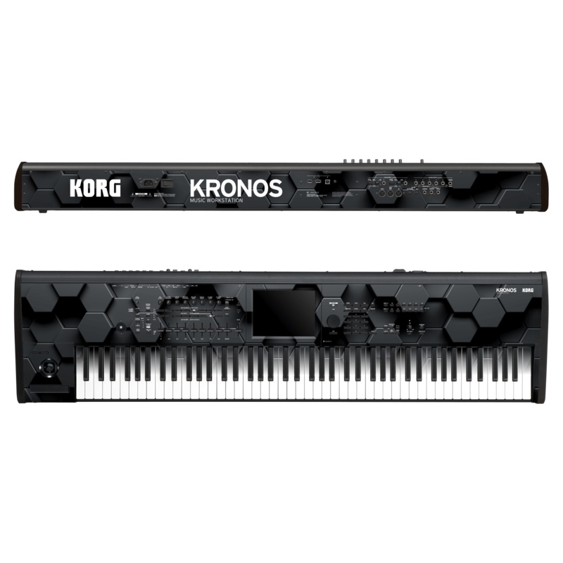 KORG Kronos 2 Music Workstation (88 keys) SIGNATURE Hexagonal Reaction Skin