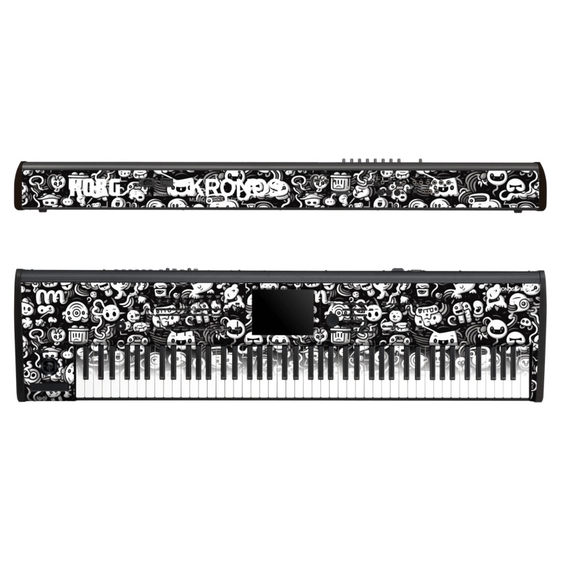 KORG Kronos 2 Music Workstation (88 keys) SIGNATURE Pictogram Party Skin