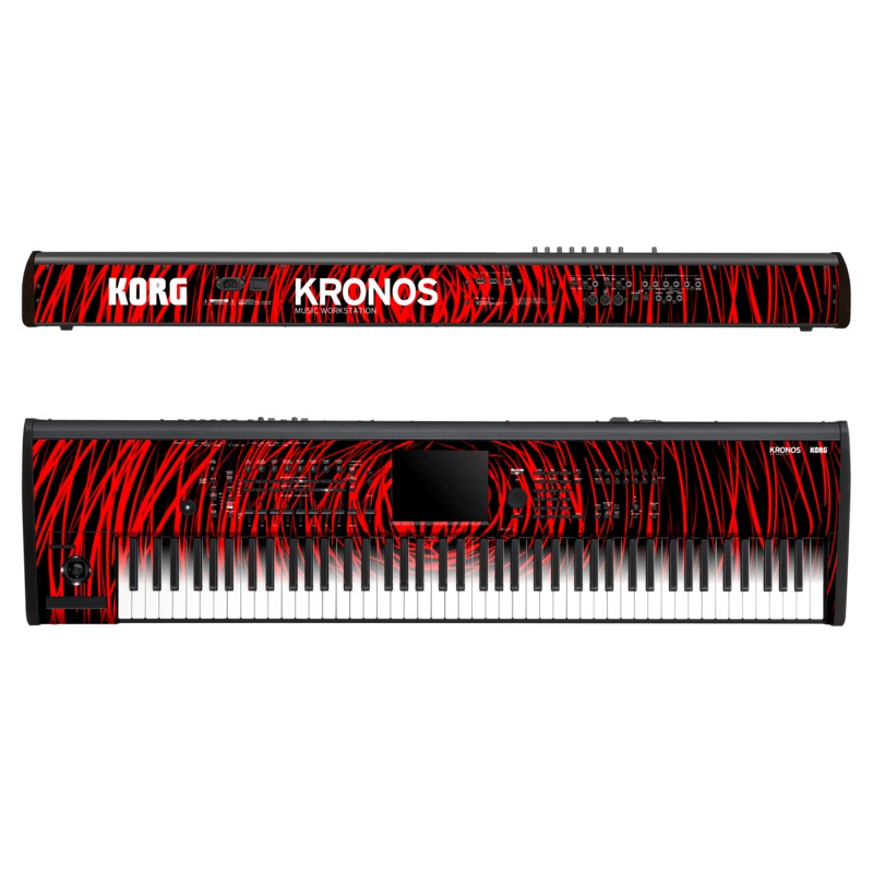 KORG Kronos 2 Music Workstation (88 keys) SIGNATURE Quasar Skin