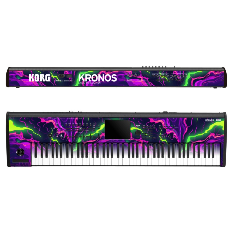 KORG Kronos 2 Music Workstation (88 keys) SIGNATURE Twisterra Skin