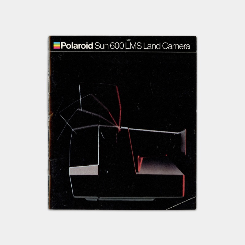 Polaroid Sun 600 LMS Land Camera Manual