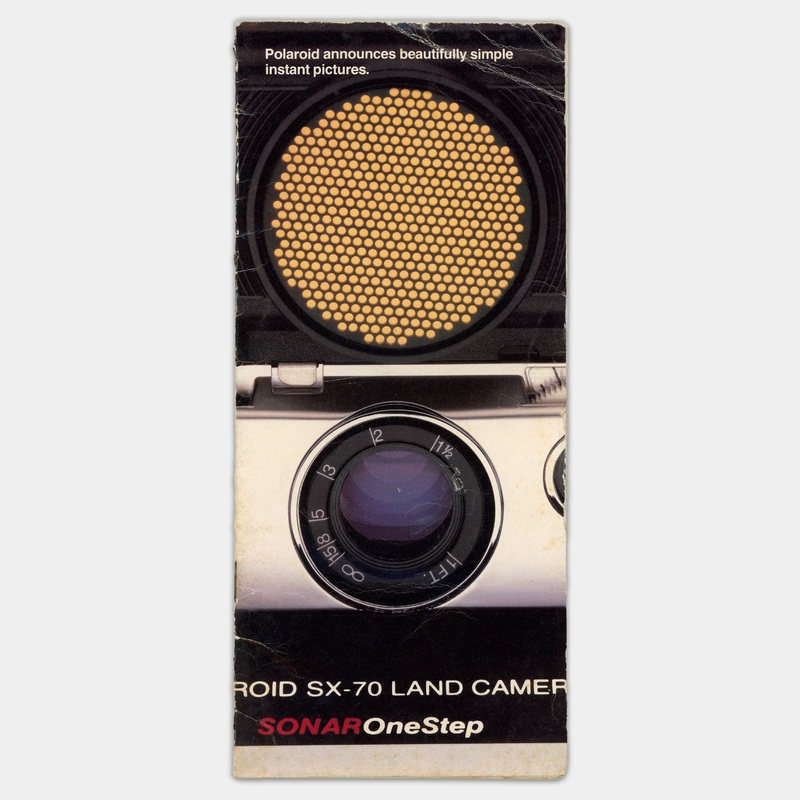 Polaroid SX-70 Camera Brochure (Featuring the Sonar OneStep)