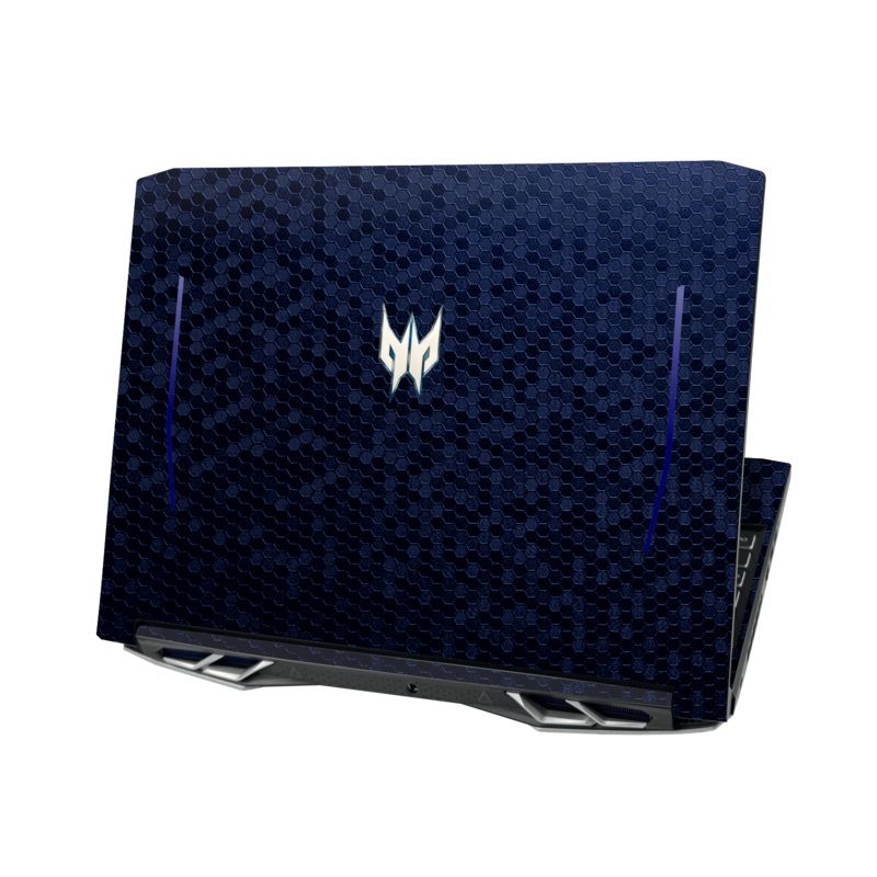 Predator Helios 300 (15.6" | PH315-54) LUXURIA Navy Blue HONEYCOMB 3D TEXTURED Skin