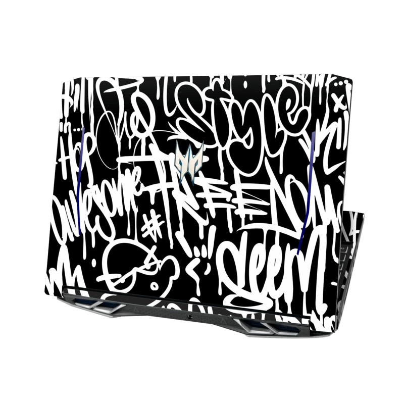 Predator Helios 300 (15.6" | PH315-54) SIGNATURE Monochrome Graffiti Skin