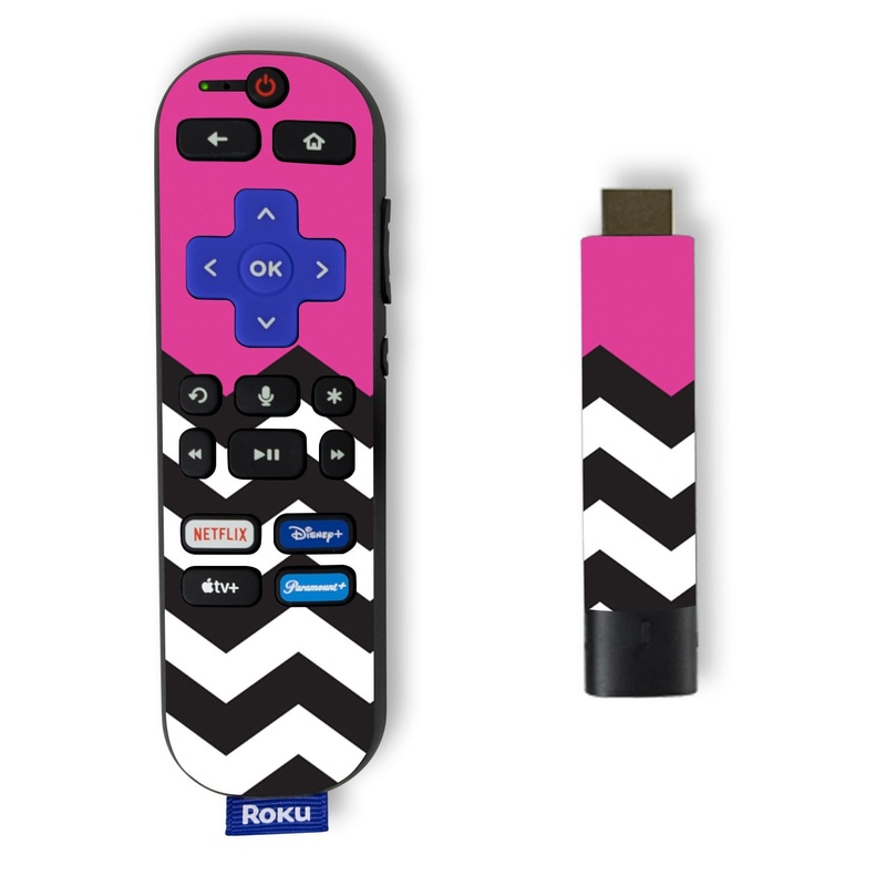 Hot Pink Chevron