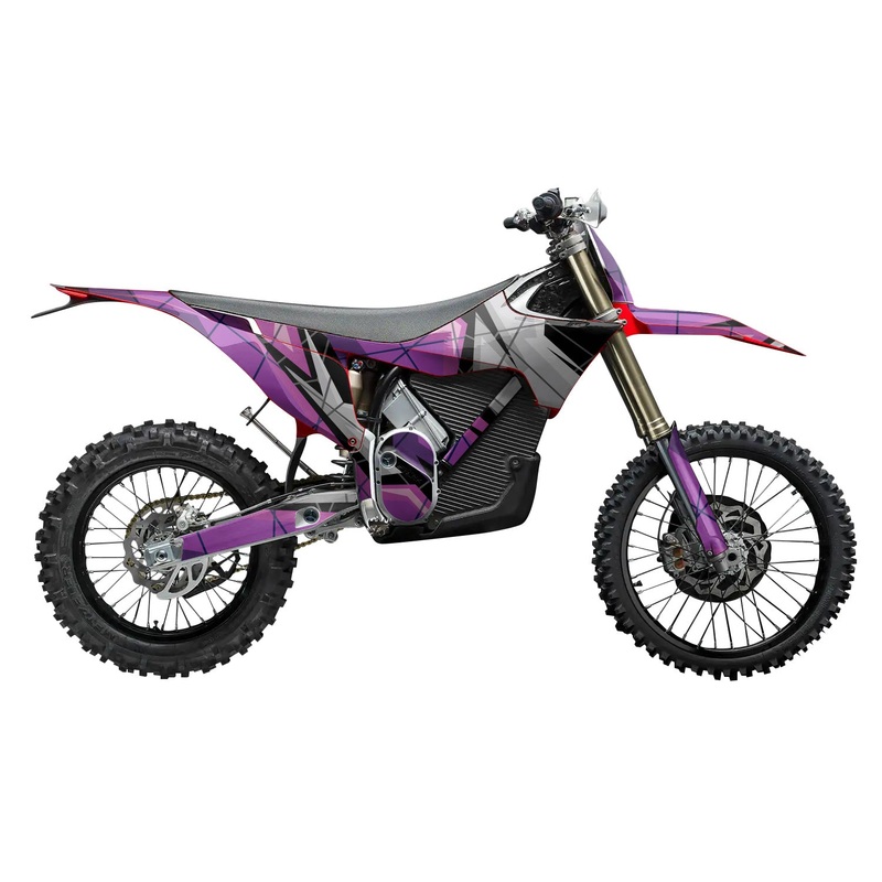 Polygon Grunge Magenta
