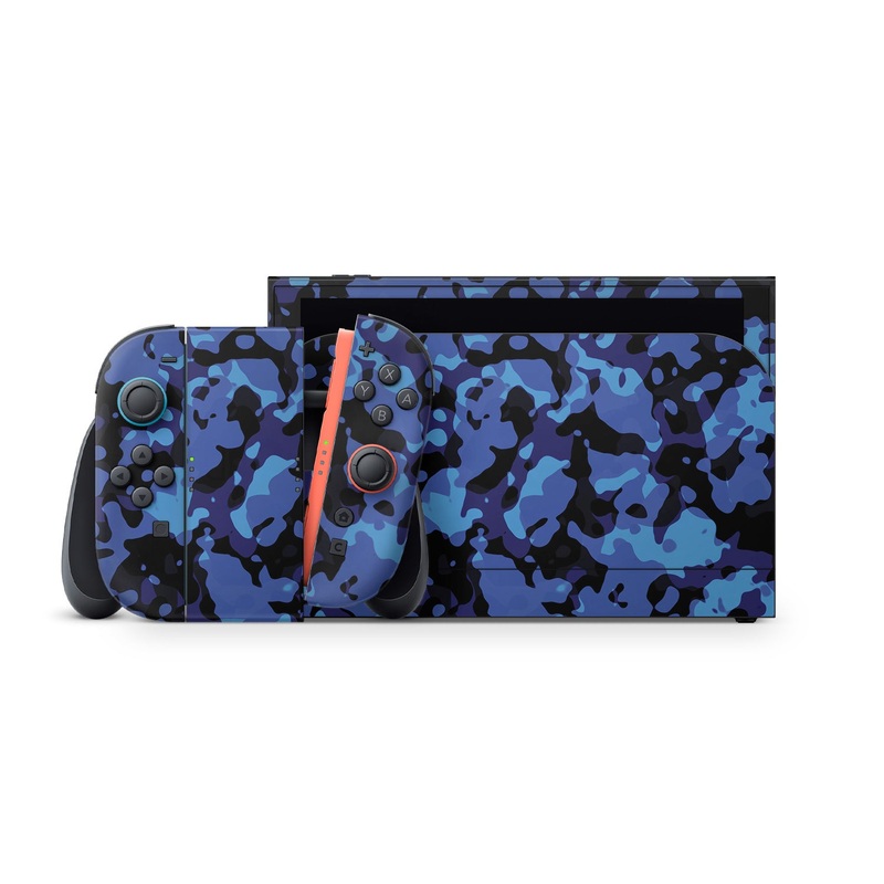 Blue Modern Camo