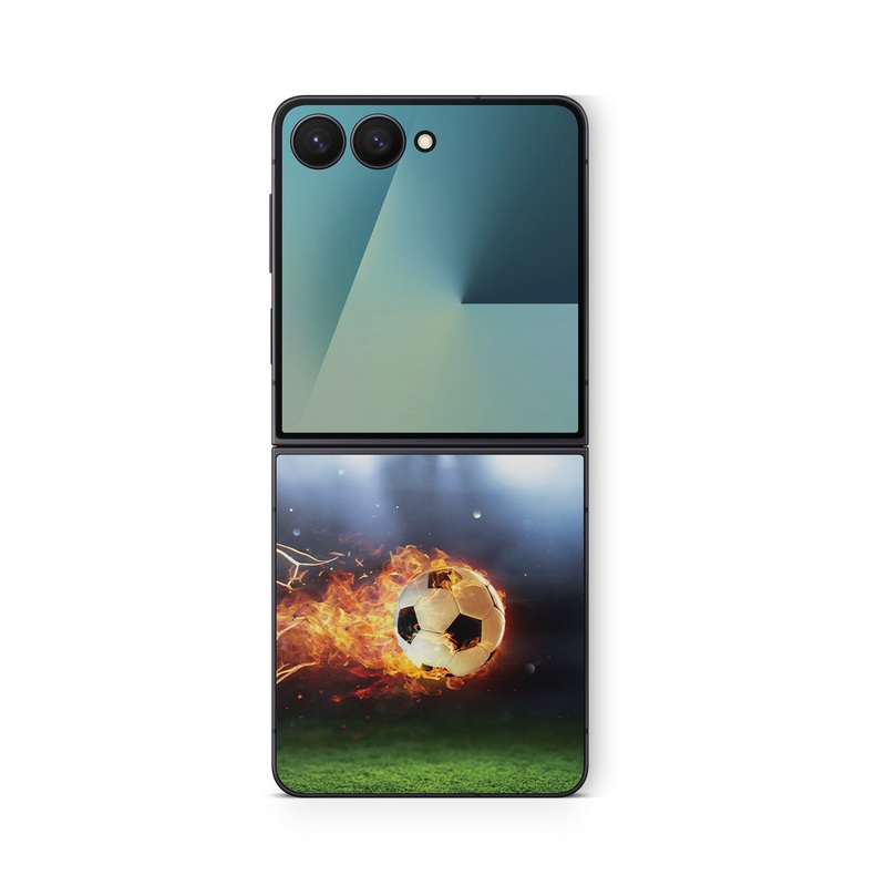 Flaming Soccer Ball