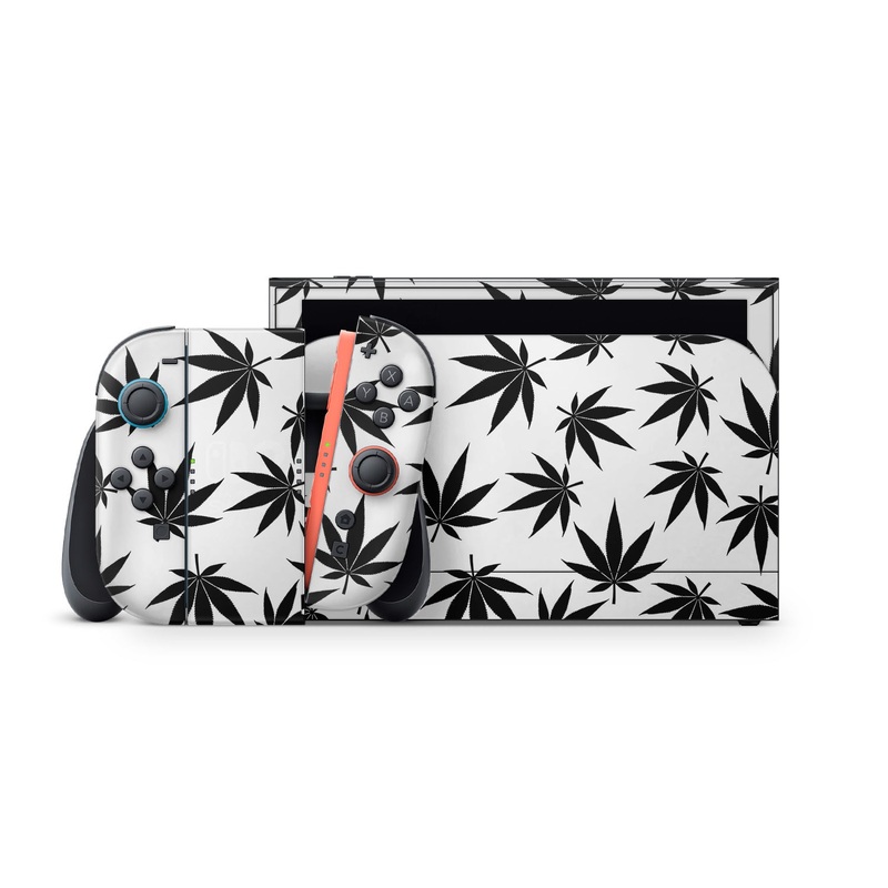 Pot Leaves Black