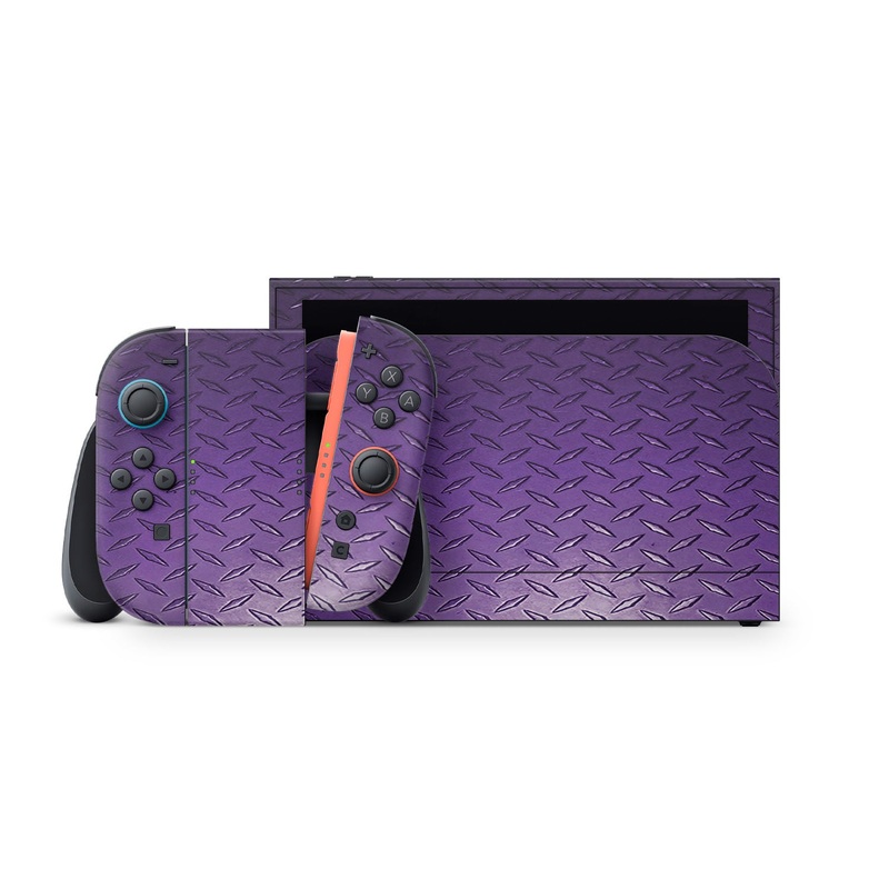 Purple Diamond Plate