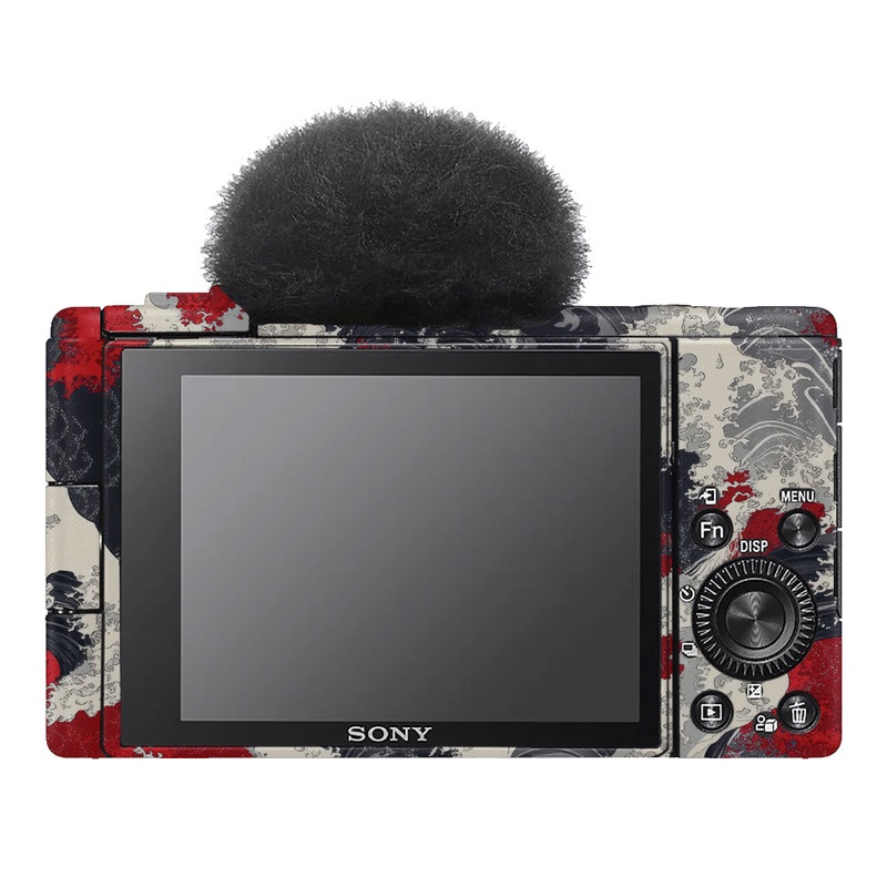 Abstract Waves Sony ZV-1F Camera Skin