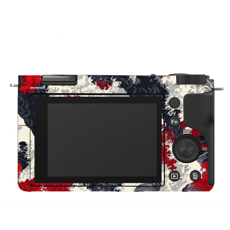 Abstract Waves Sony ZV-E10 Camera Skin
