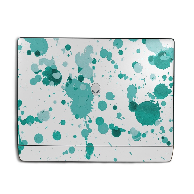 Teal Splatter