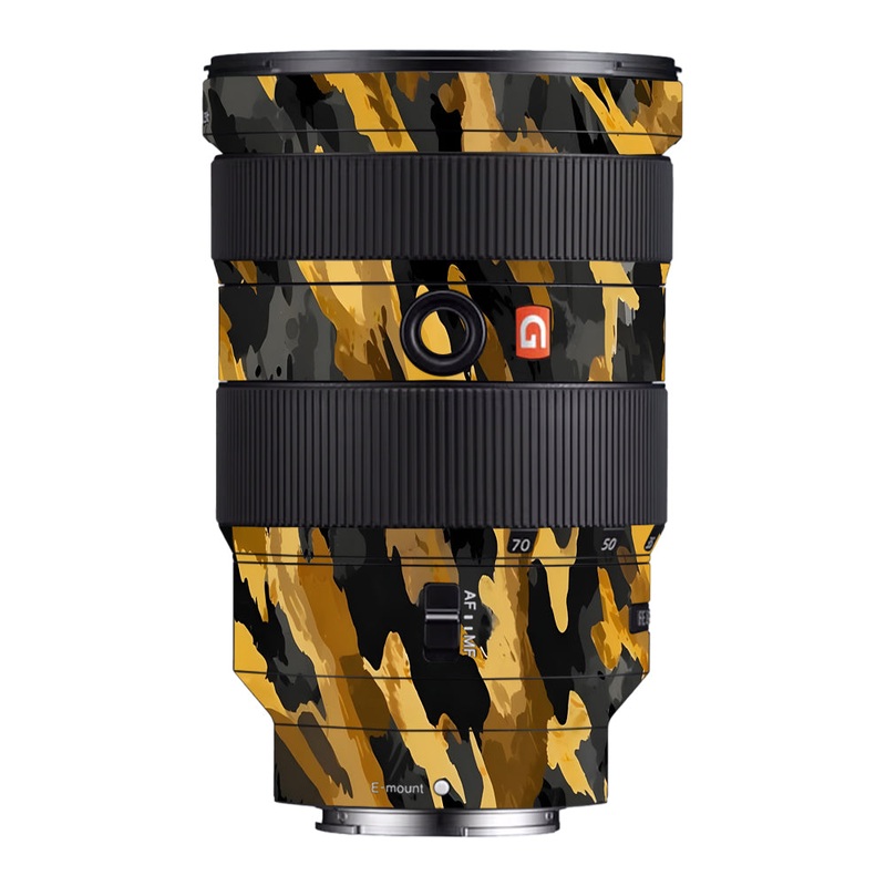 Camo Tiger Blend Sony 24-70mm Camera Lens Skin