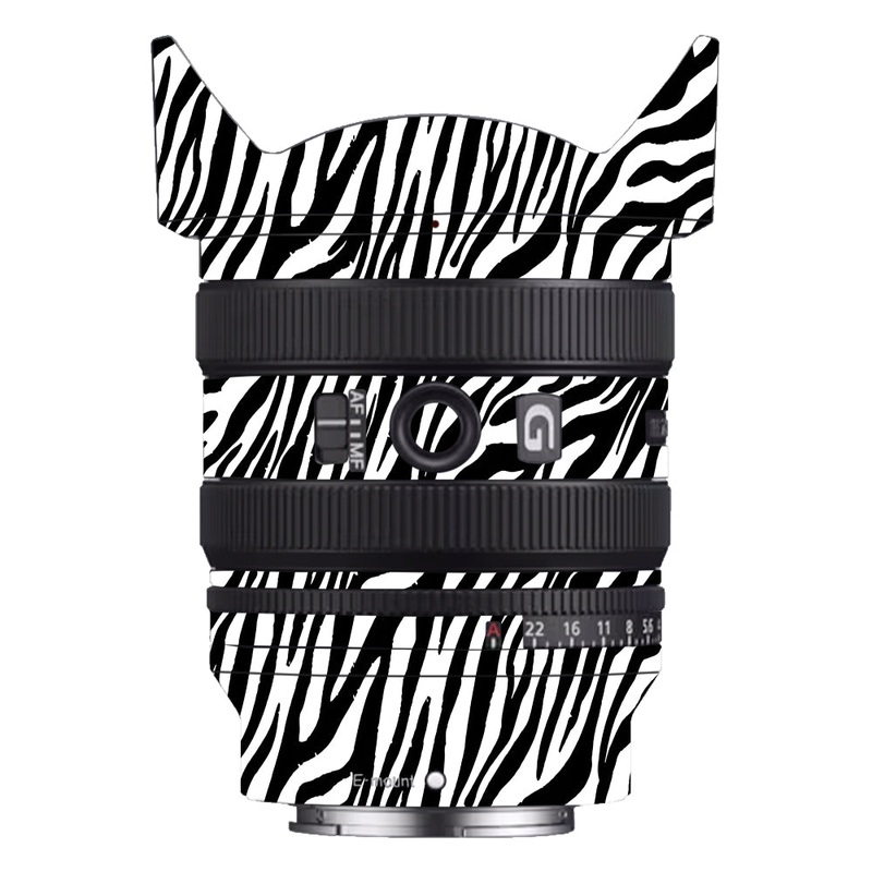 Classic Zebra Stripes Sony 24-50mm Camera Lens Skin