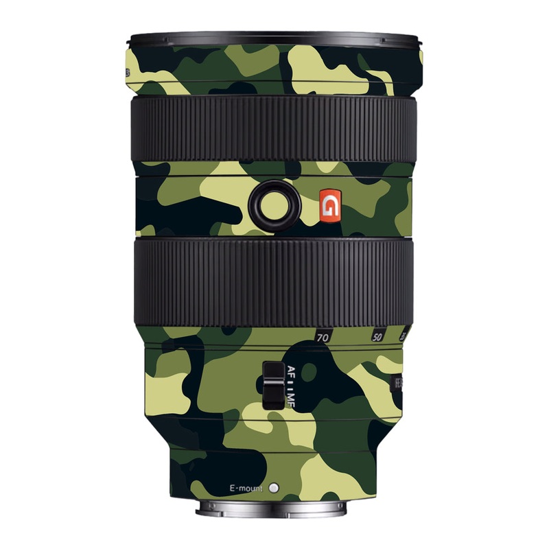 Forest Green Camo Sony 24-70mm Camera Lens Skin