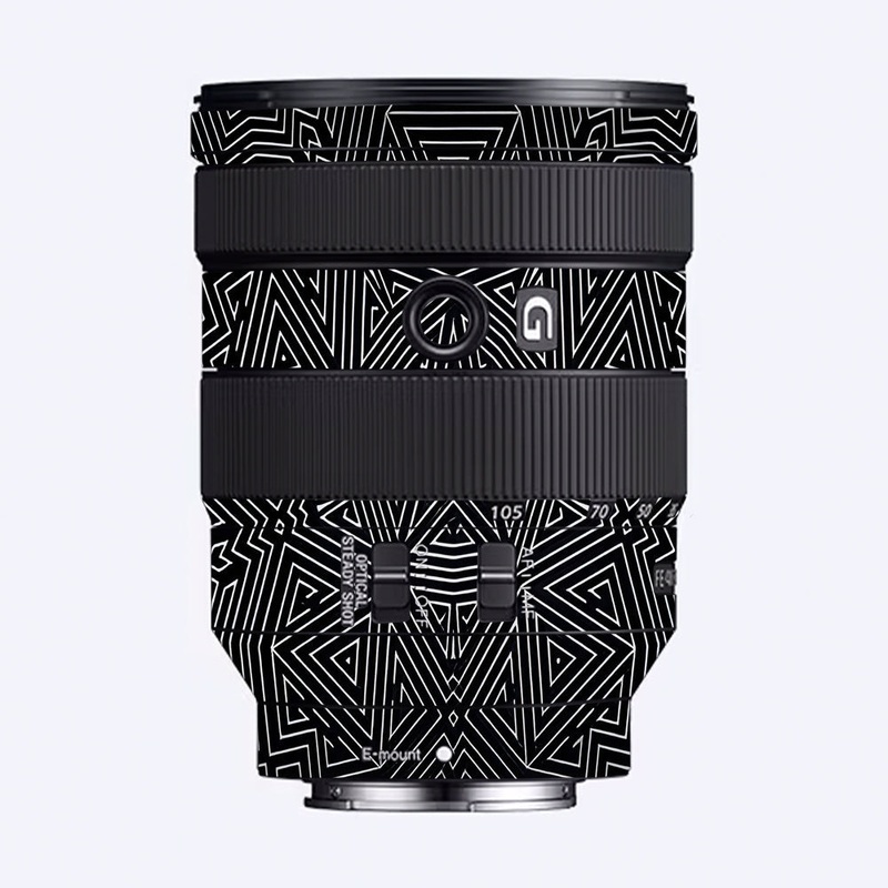 Geometric Pattern Sony 24-105mm Camera Lens Skin