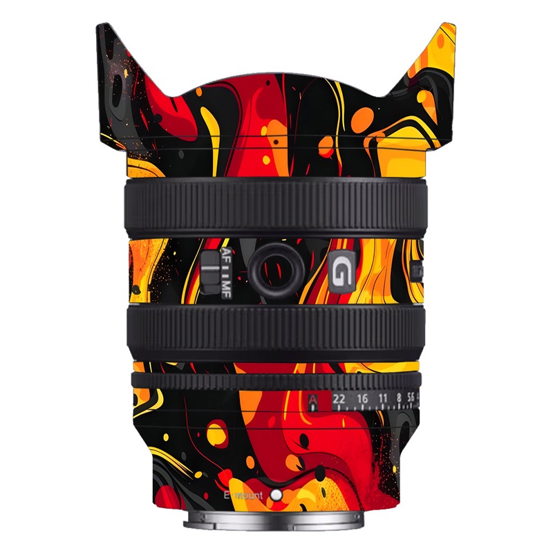 Lava Burst Sony 24-50mm Camera Lens Skin