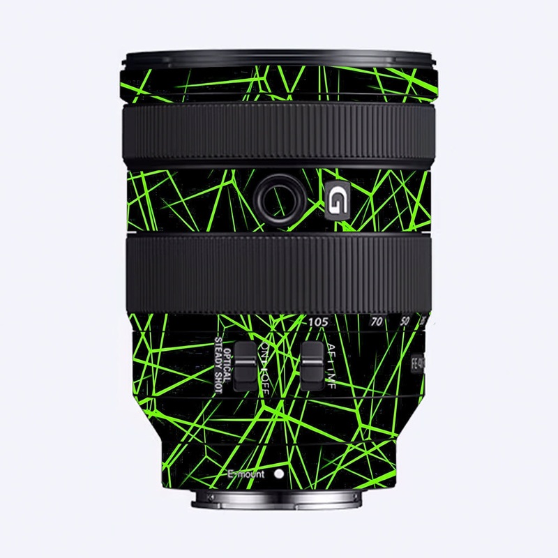Neon Grid Sony 24-105mm Camera Lens Skin