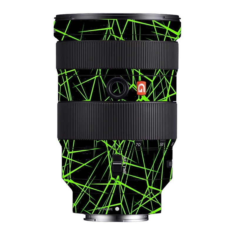Neon Grid Sony 24-70mm Camera Lens Skin