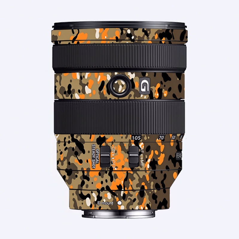 Orange Brown Spot  Sony 24-105mm Camera Lens Skin