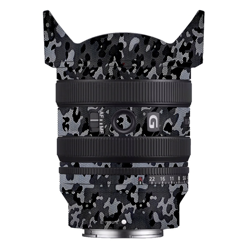 Stealth Grey Camo Sony 24-50mm Camera Lens Skin