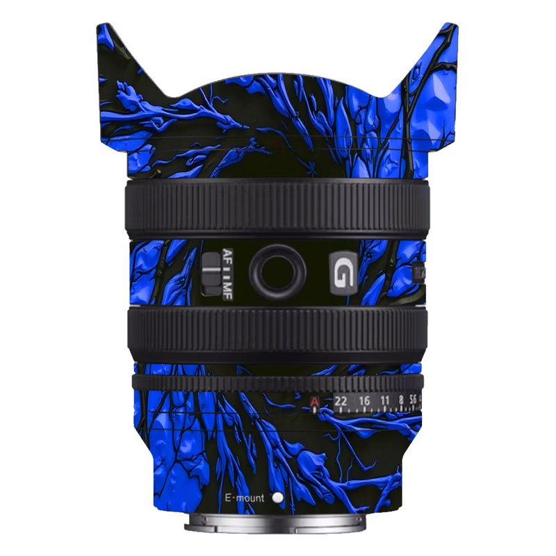 Venom Blue Sony 24-50mm Camera Lens Skin