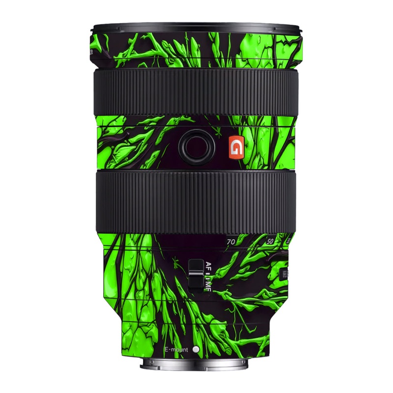 Venom Green Sony 24-70mm Camera Lens Skin