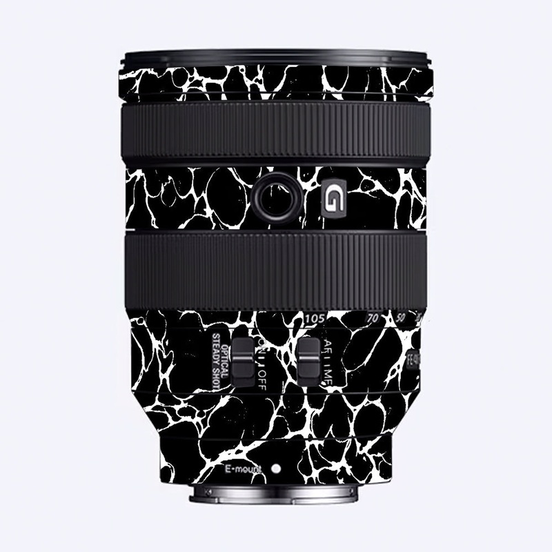 White Web Sony 24-105mm Camera Lens Skin